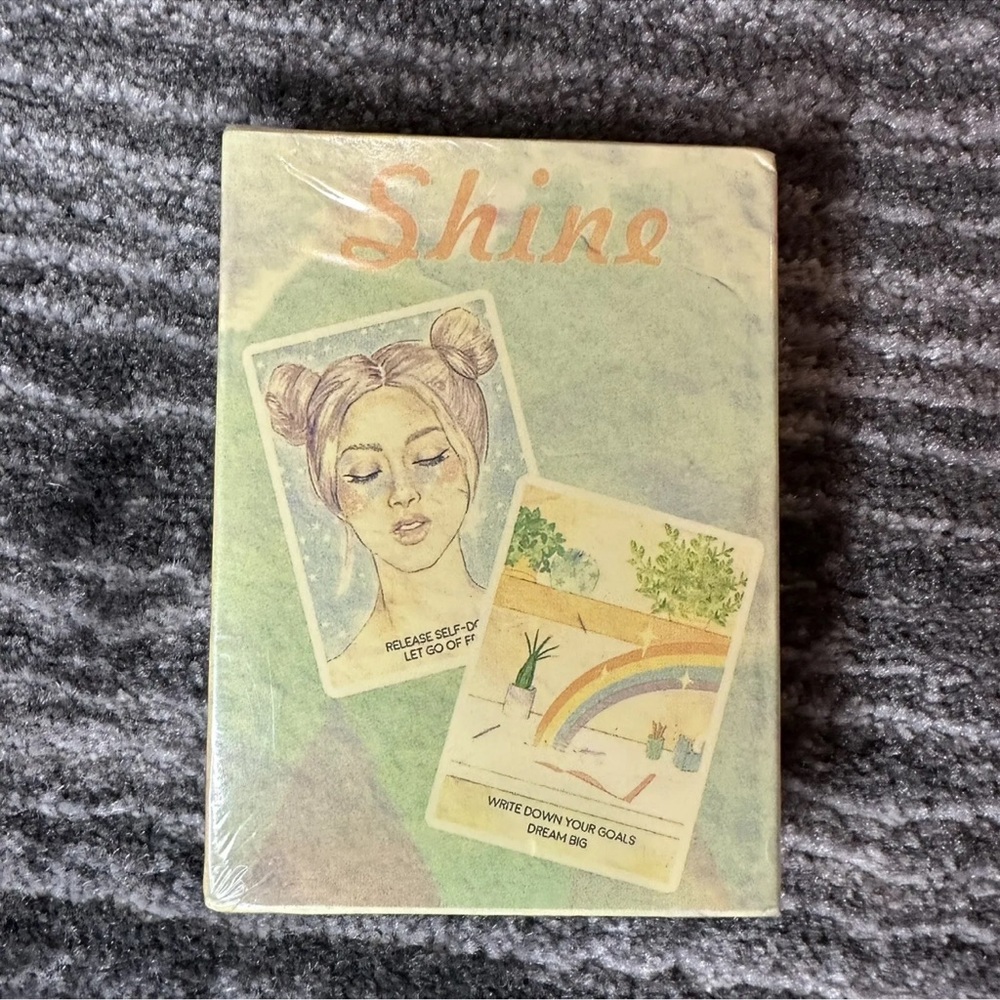 Shine Oracle Card Deck Fortune Telling Game Tarot Cards Self Love Positive New
